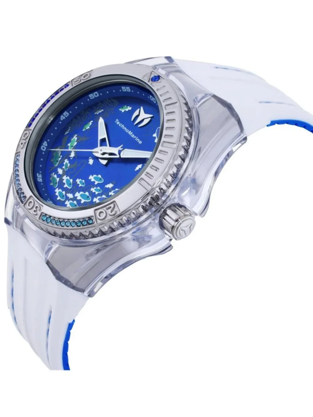 NWT Technomarine Cruise Quartz Blue Dial Ladies Watch